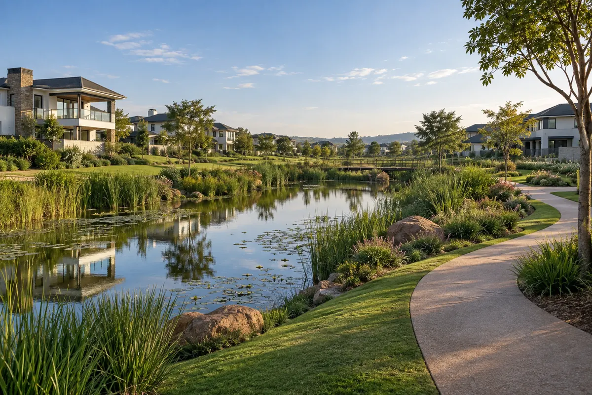 Six Fountains Residential Estate service area in Pretoria East for 911 Irrigation Systems
