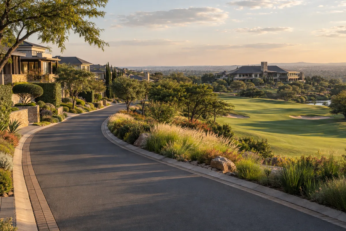 Woodhill Golf Estate service area in Pretoria East for 911 Irrigation Systems